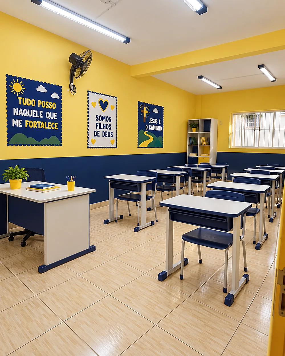Sala de aula do Fundamental I
