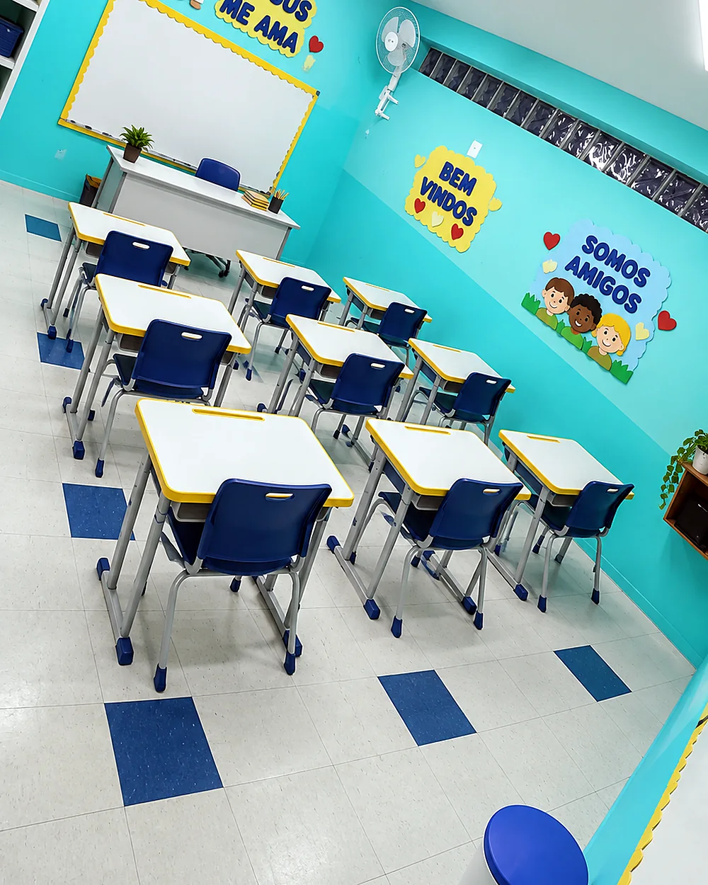 Sala de acolhimento da Educação Infantil