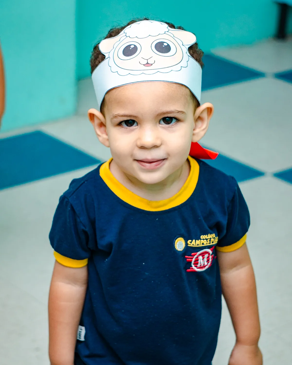 Criança da Educação Infantil do Colégio Campos Piaget