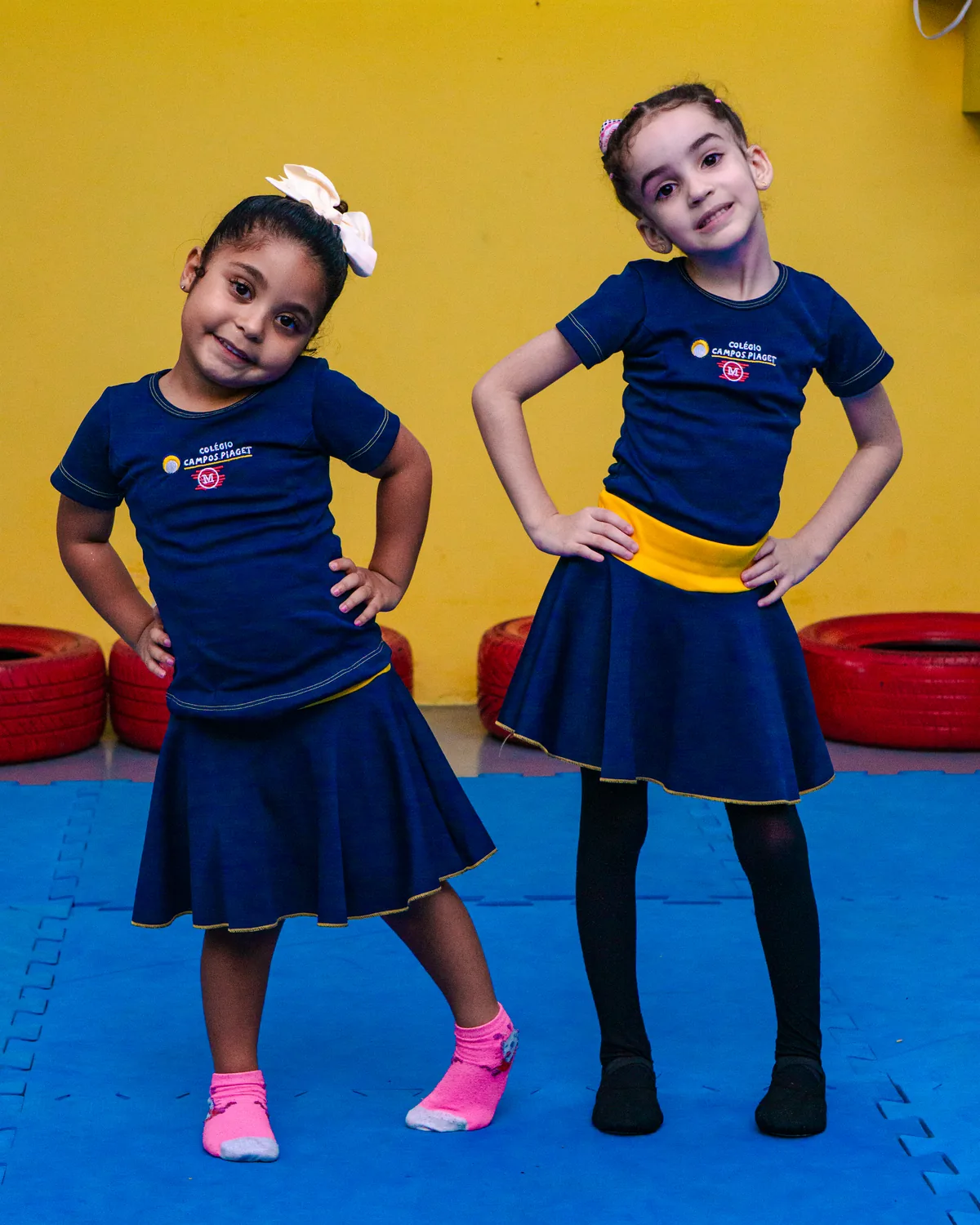Criança da Educação Infantil do Colégio Campos Piaget