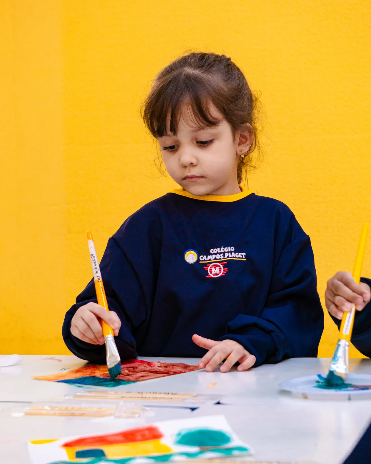 Criança da Educação Infantil do Colégio Campos Piaget